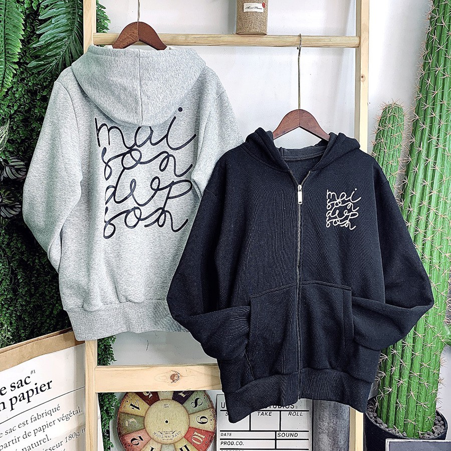 ÁO HOODIE - ÁO KHOÁC NỈ NGOẠI Chữ Ký Mai Son (HD1610 - Kèm Ảnh Thật) | BigBuy360 - bigbuy360.vn