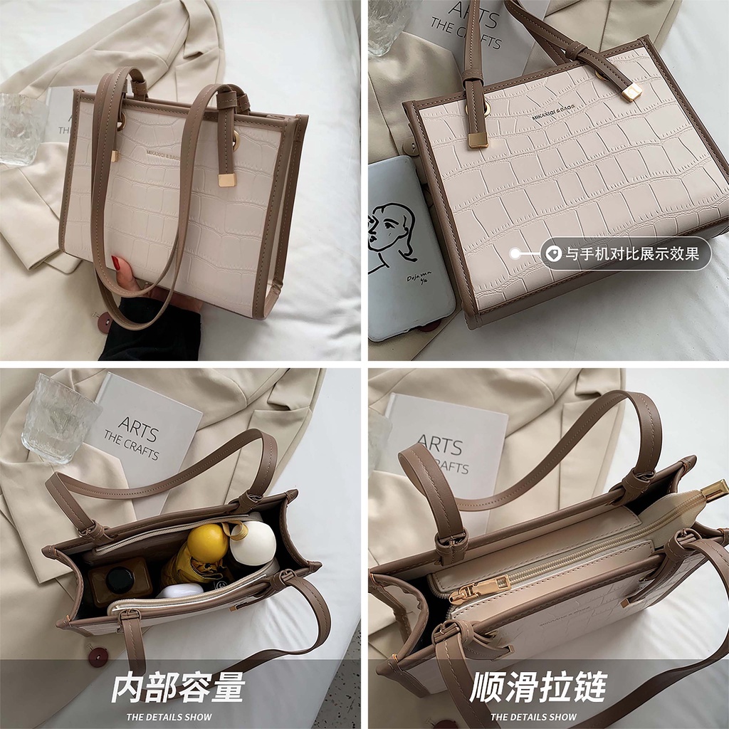 Túi xách công sở đeo vai nữ thời trang Zmin, chất liệu da PU cao cấp - T056