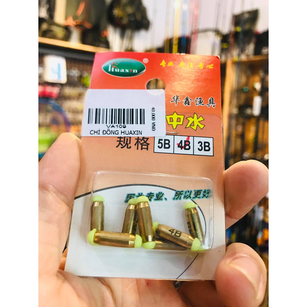 Chì đồng huaxin chì câu cá chì kẹp