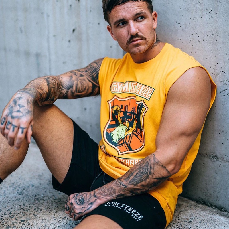 Áo Ba Lỗ Thể Thao Chất Liệu Cotton Thoải Mái Cho Nam