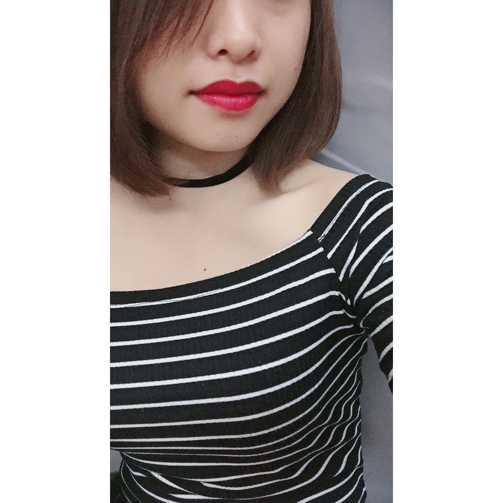 Vòng cổ Choker trang sức phong cách thời trang Hàn Quốc đẹp độc rẻ sang chảnh sexy mùa hè 2017