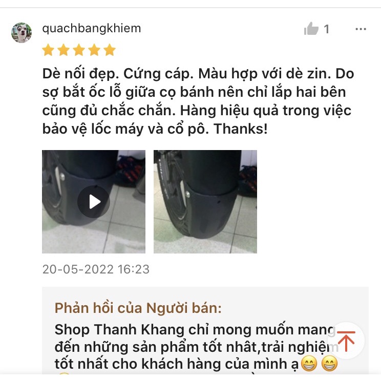 Đuôi nối dè trước Winner, Winner x thanh khang 006001775