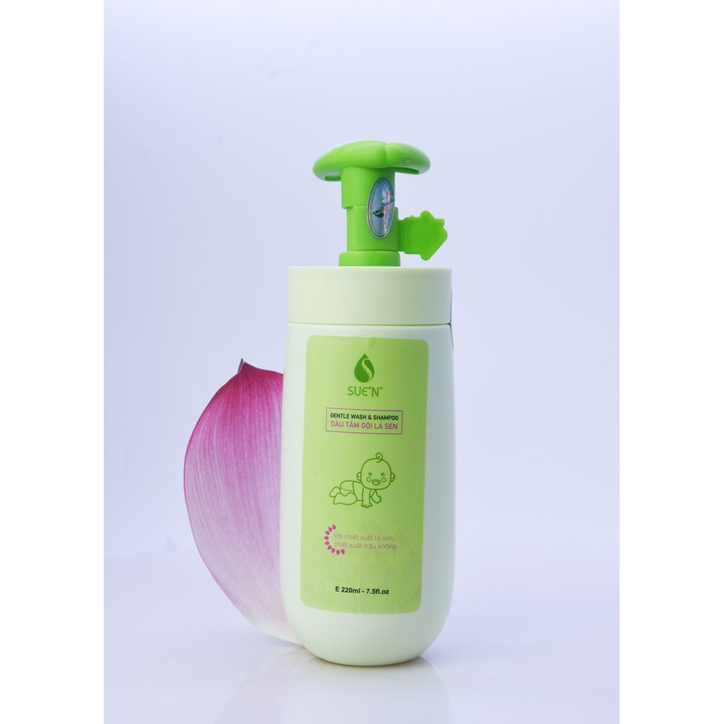 DẦU TẮM GỘI LÁ SEN