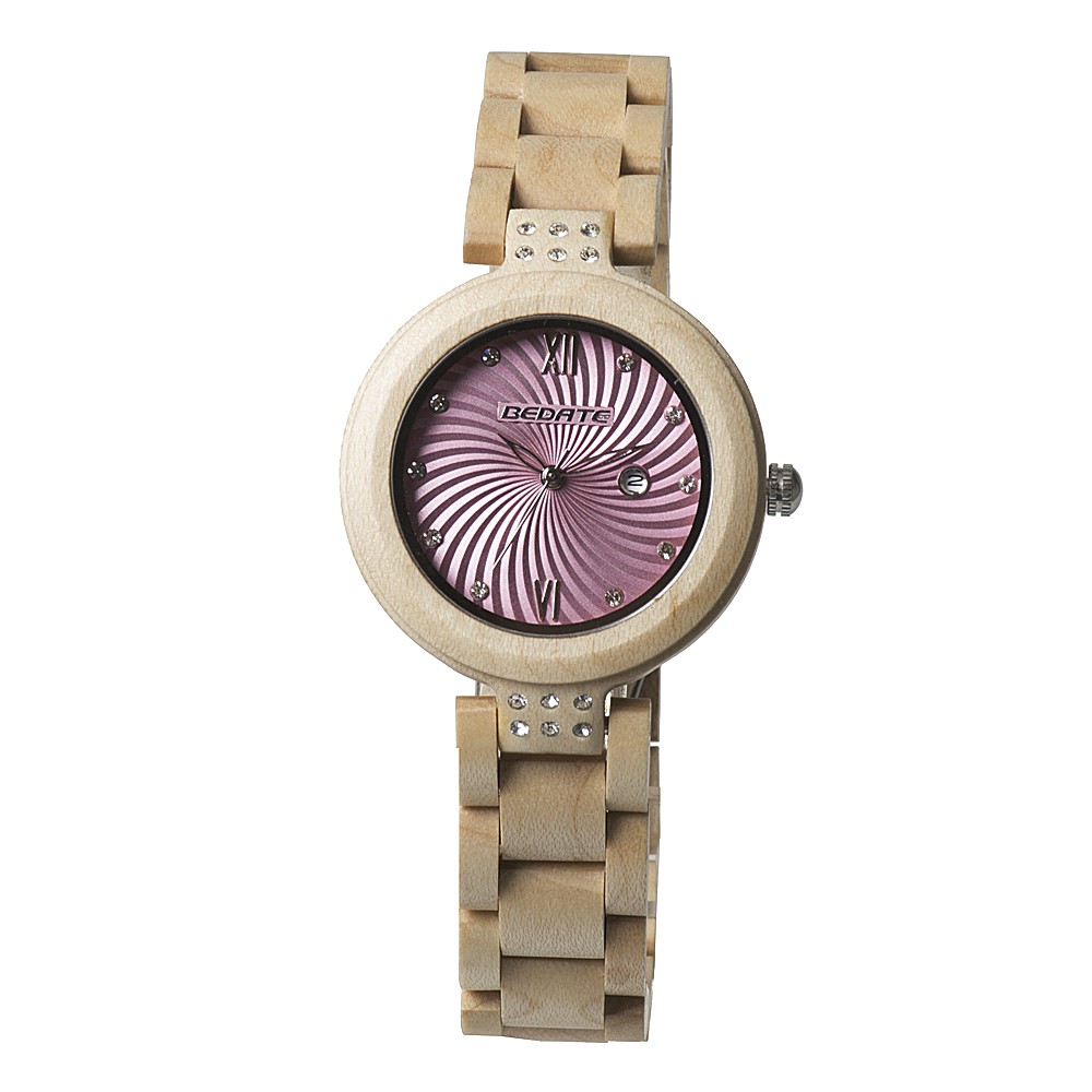 Đồng hồ nữ bằng gỗ lê mã 149A Bedate