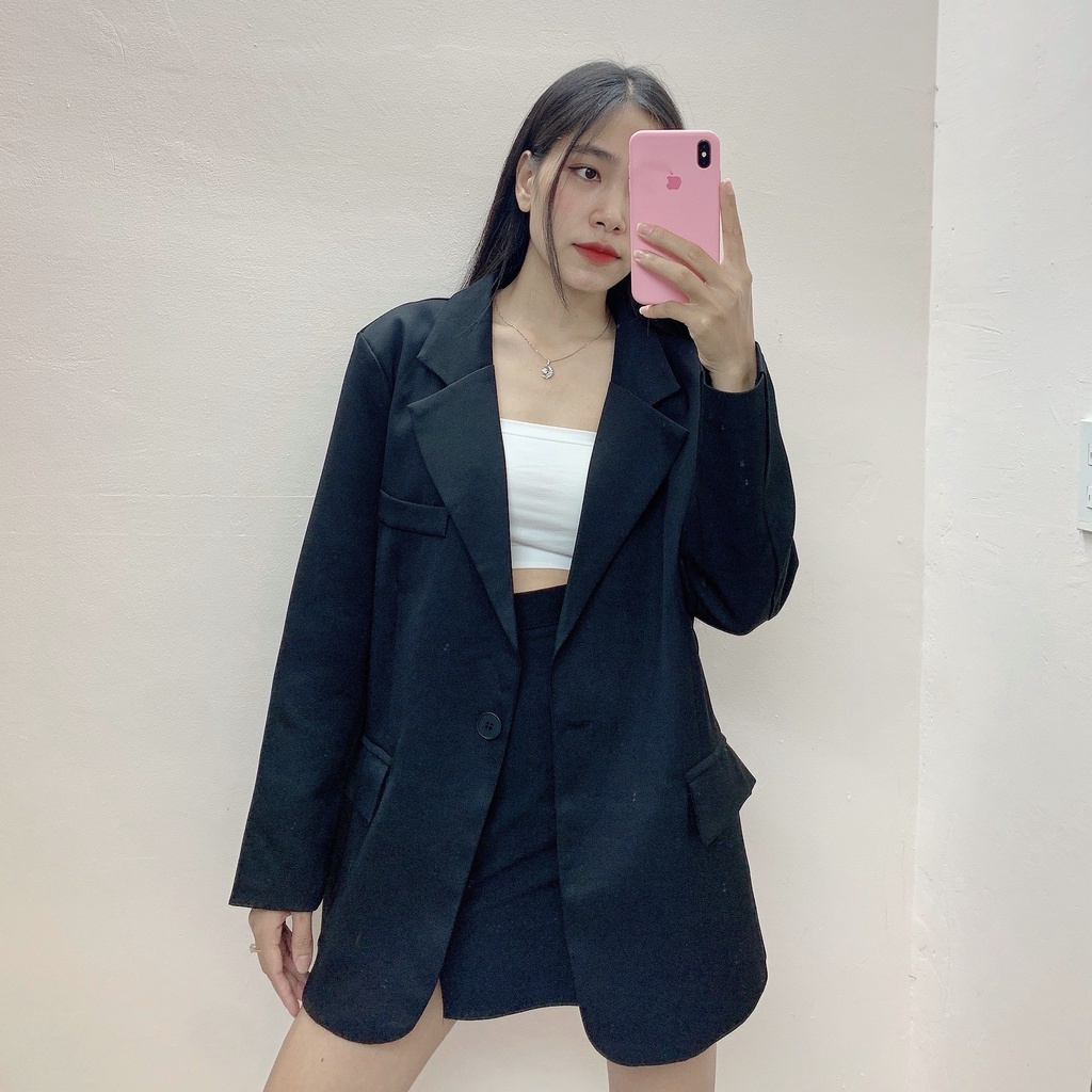Blazer oversize phong cách Hàn Quốc  - TD Design