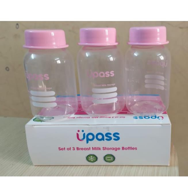 Bộ 3 Bình trữ sữa Upass (125ml/ bình) - cất trữ sữa tiện lợi cho mẹ và bé #7