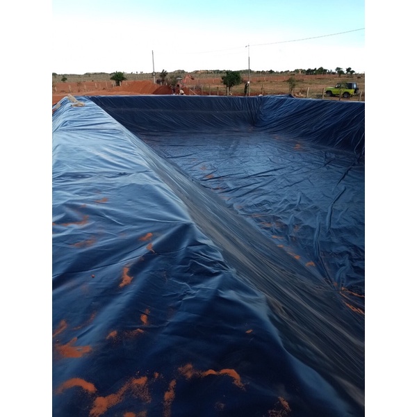 BẠT HDPE LÓT HỒ CÁ, BẠT HDPE LÓT  HỒ CHỨA NƯỚC KHỔ 6M DÀY 0.5mm
