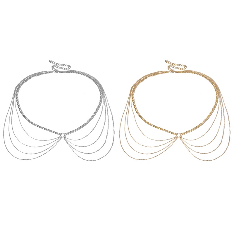 Body Chain Waist Chains with Long Tassel Decor Party Night Club Body Shinning Jewelry Accessories for Women and Girls