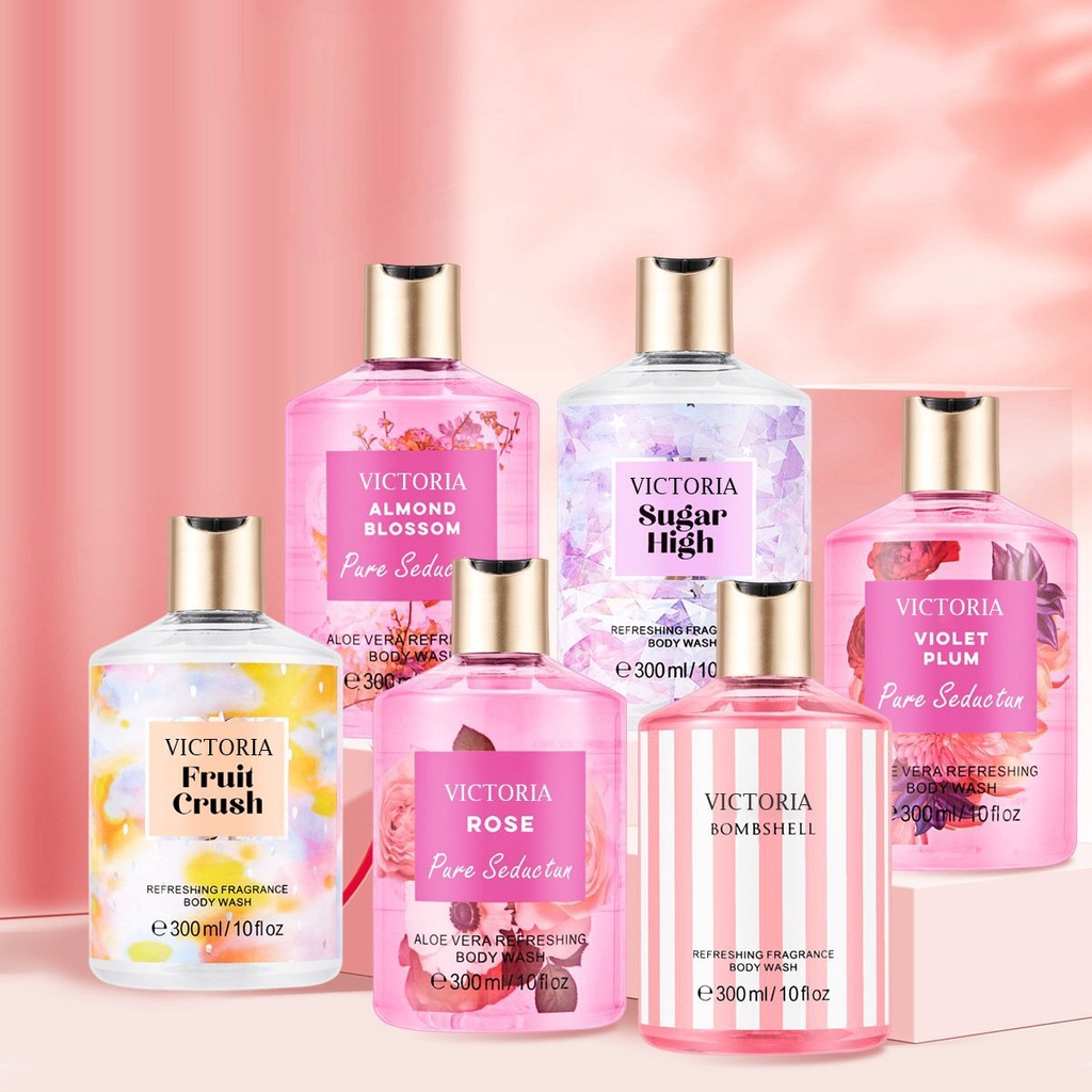 Sữa tắm hương nước hoa VICTORIA 300ml SIÊU LƯU HƯƠNG Mùi Chuẩn Thơm VF0