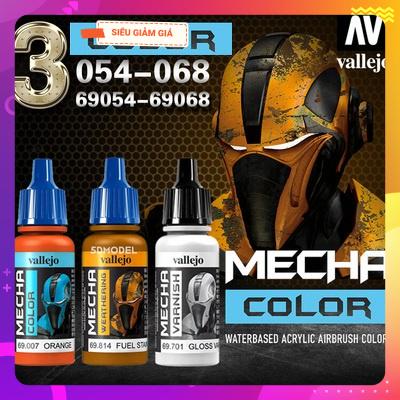 Sơn màu huỳnh quang gốc nước Mecha Series 3 69054-068 Vallejo - Sơn Mô Hình