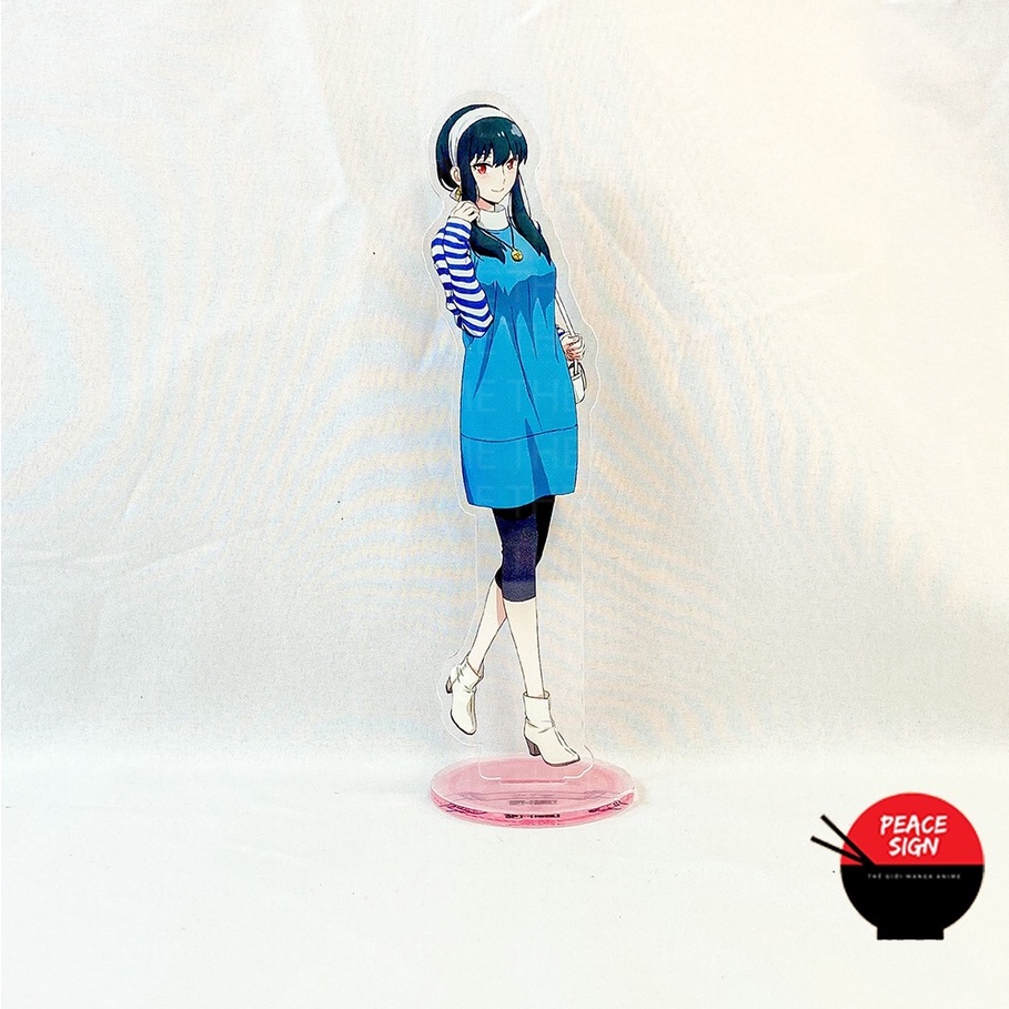 Mô hình SPY X FAMILY ver THỦY THỦ standee Gia Đình Điệp Viên tượng acrylic anime mica chibi trang trí trưng bày