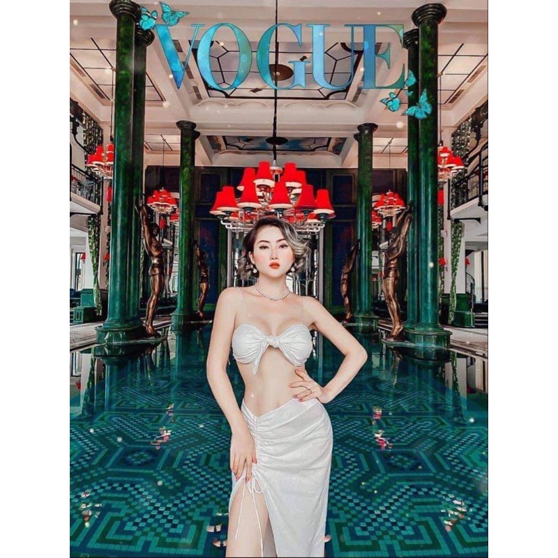 [ HÀNG CÓ SẴN] Bikini hot 2021 set 3 món (hình thật)