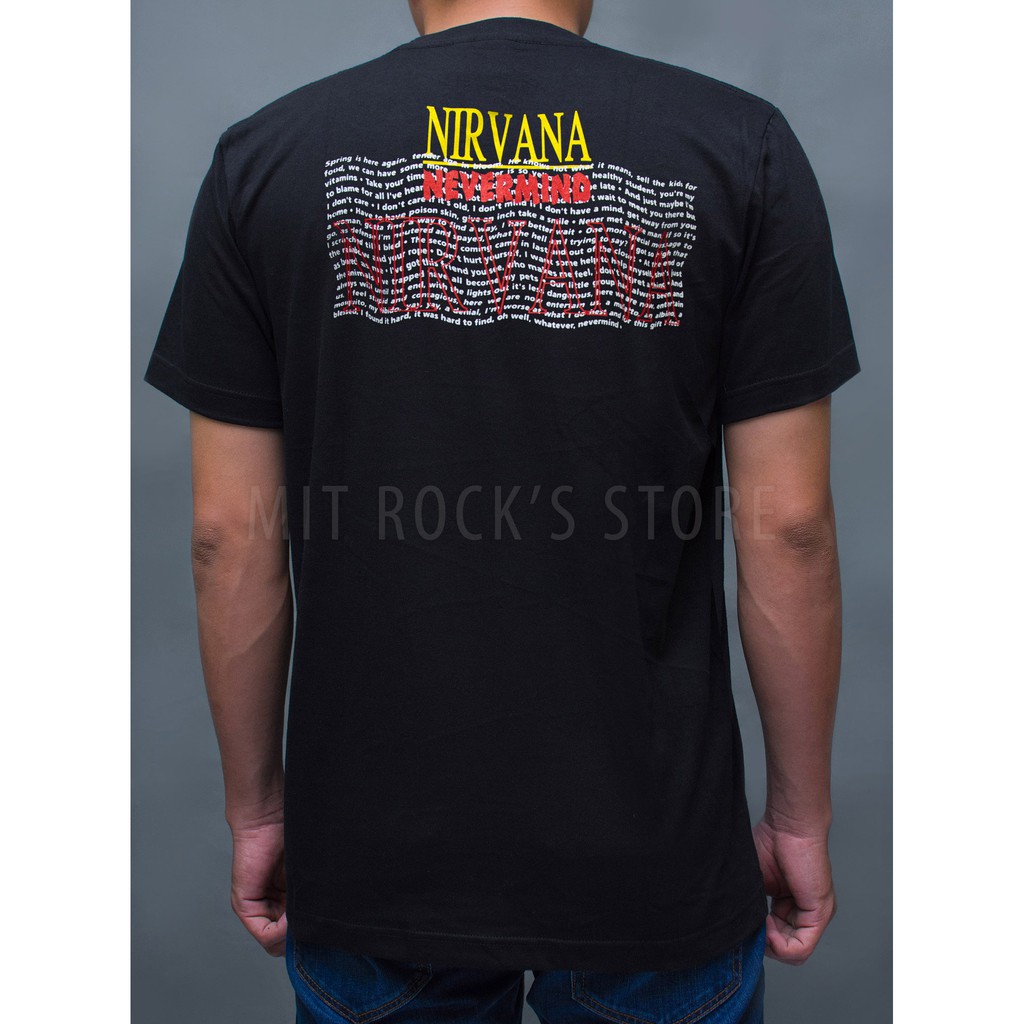Áo Nirvana - Rock band tee - Áo Rock - Size S, M, L, XL, XXL - Áo Thái Lan