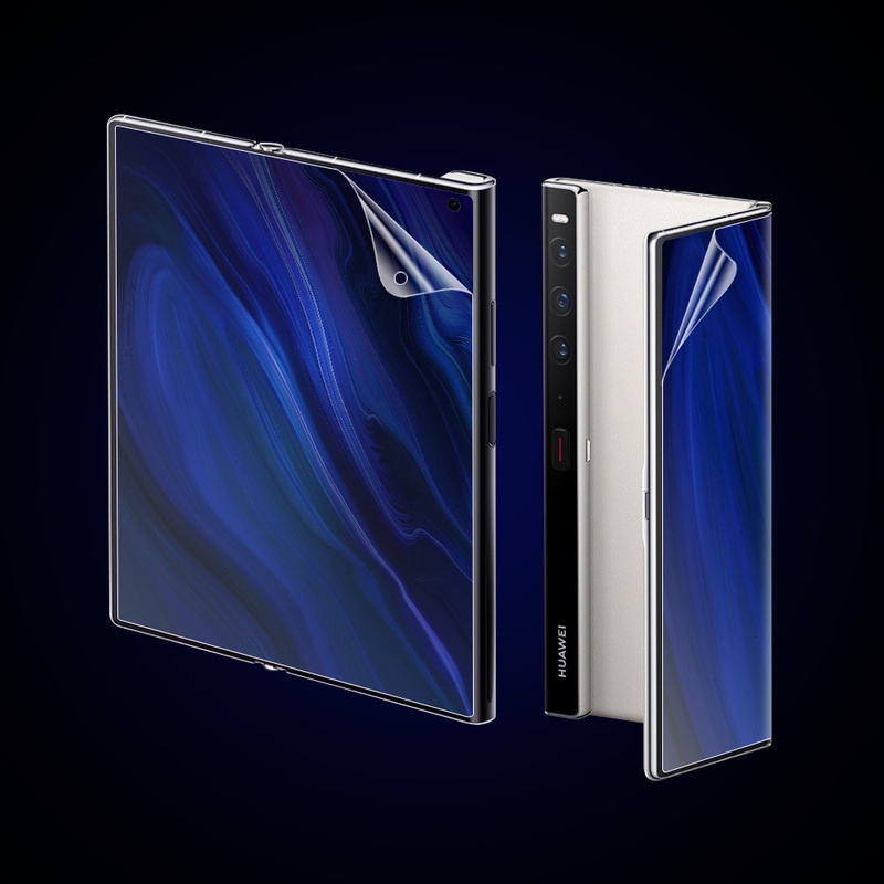 Miếng Dán Màn Hình Bằng TPU Mềm Trong Suốt Độ Nhạy Cao Chống Dấu Vân Tay Cho Huawei Mate Xs 2