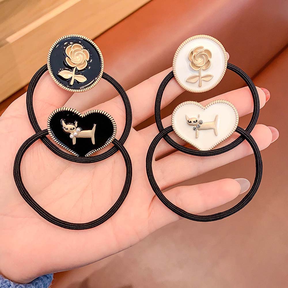 Dây Buộc Tóc Hình Mèo Xinh Xắn Dành Cho Nữ