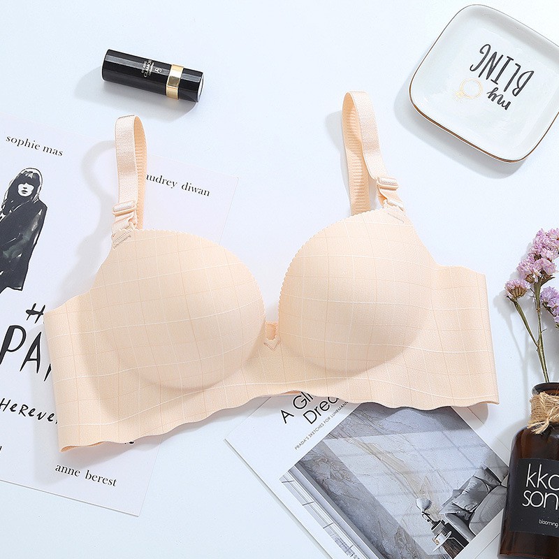 Áo Ngực Su Không Gọng, Ôm Nâng Ngực Bàn Tay, Kẻ Caro - AS9 - LM | BigBuy360 - bigbuy360.vn