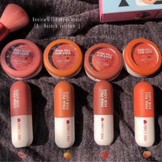 🛍 set nee cara eyeshadow & lipstick💄