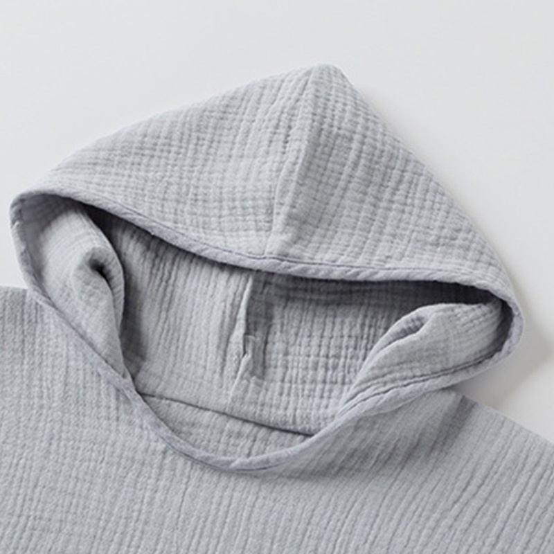 Khăn Choàng Tắm Cotton Mềm Mại Có Mũ Trùm Dành Cho Bé
