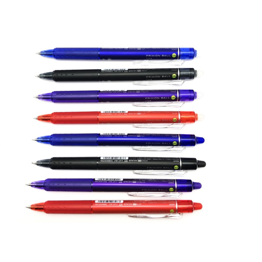 Bút bi xóa được PILOT Frixion  ngòi 0.5/0.7mm