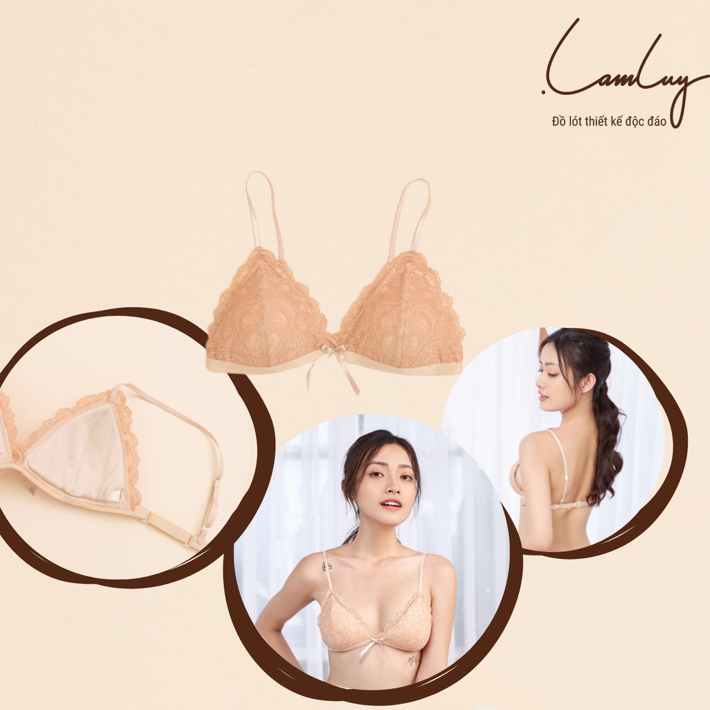 Áo ngực bralette ren không gọng Lamluy | BigBuy360 - bigbuy360.vn