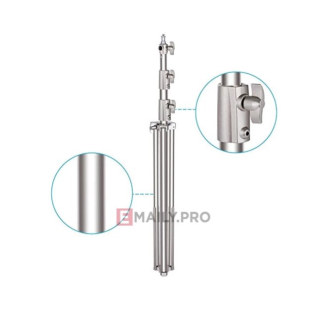 Chân đèn inox Nicefoto 280 cm