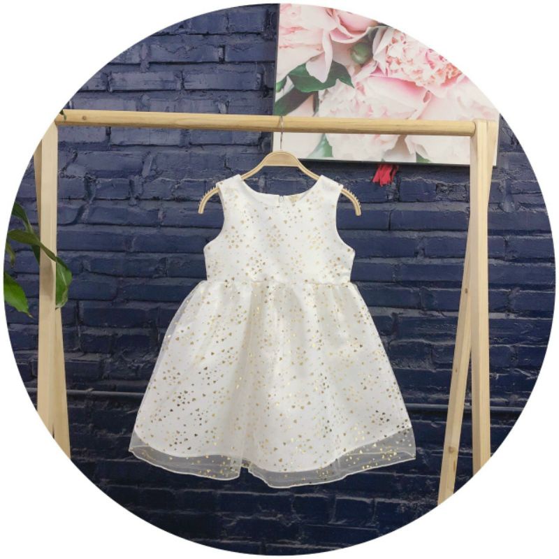 Đầm váy ren công chúa cao cấp haivanco cho bé từ 12 đến 35 kg mềm mại và thoáng mát đi học đi chơi đều đẹp