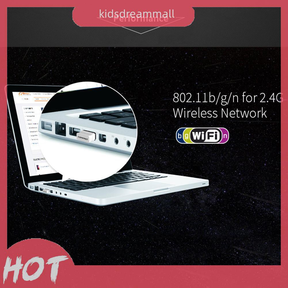 Usb Wifi Không Dây Comfast Cf-wu810n Usb 2.0 150mbps 2.4ghz Thẻ