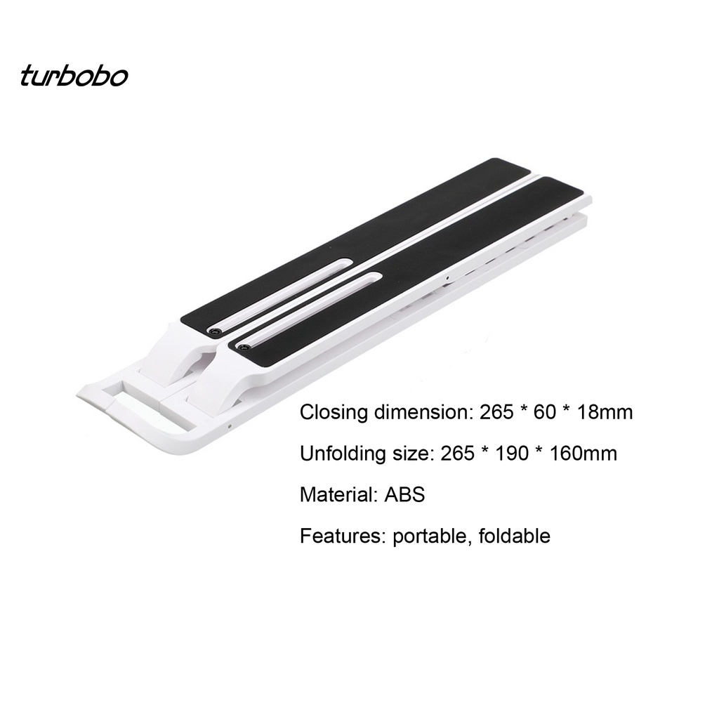 Giá đỡ laptop turbo thiết kế rỗng thoải mái để bàn