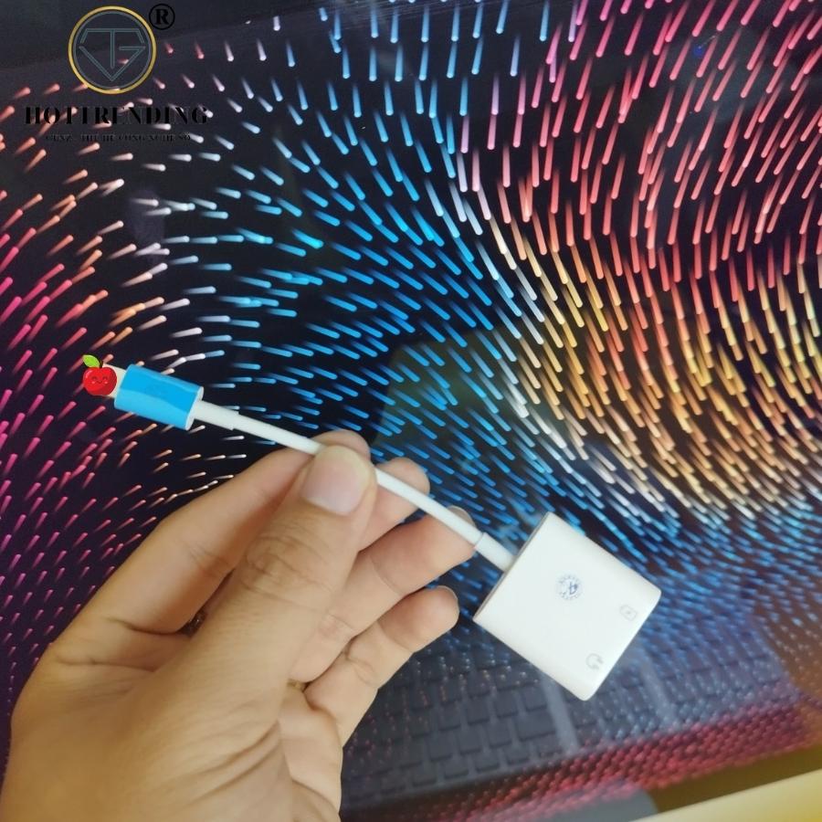 Jack chuyển đổi ra sạc và cổng 3.5mm cho IP bảo hành 6 tháng