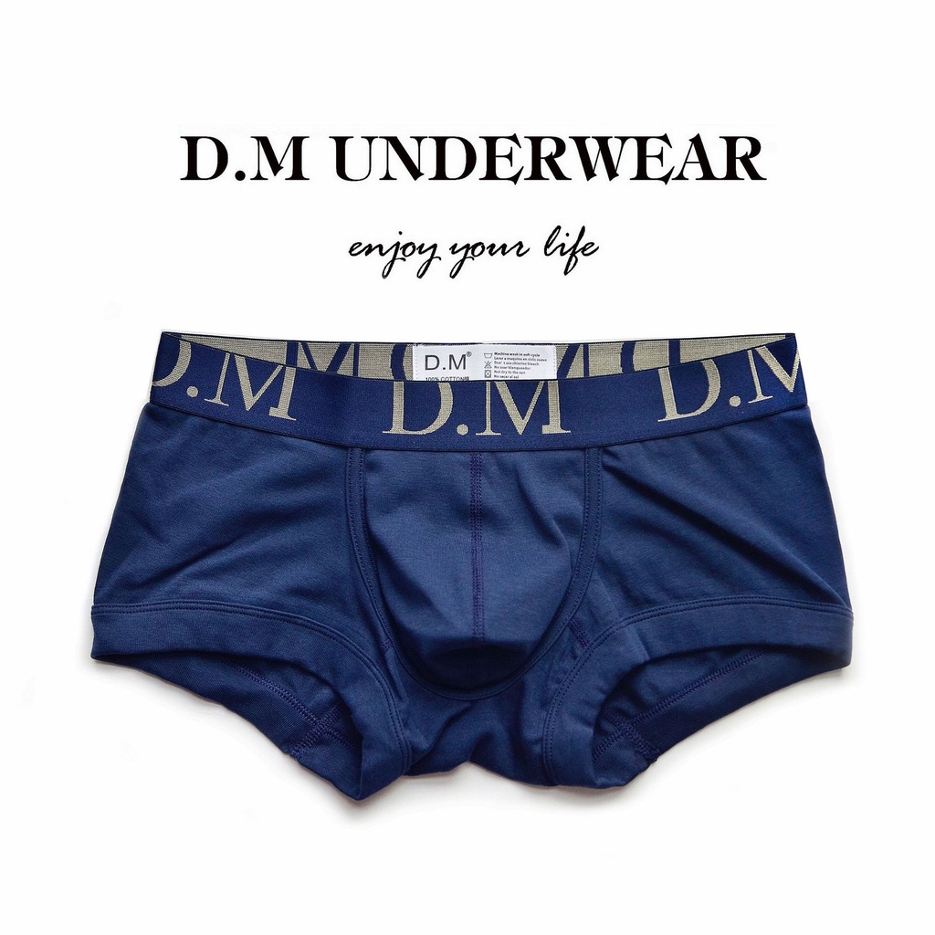 [ Nội Địa Trung ] Quần sịp Boxer Nam D.M MenUnderwears ( Mềm mại thoáng mát)