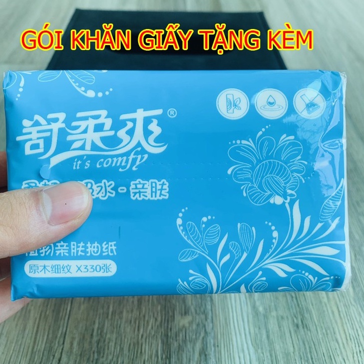 Hộp Đựng Khăn Giấy Trên Ô Tô Cao Cấp Sang Trọng Tặng Kèm Khăn Giấy Trong Hộp