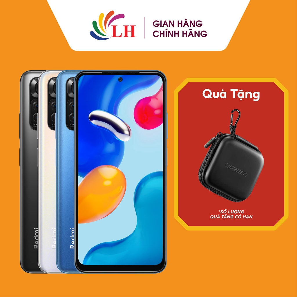 Điện thoại Xiaomi Redmi Note 11S (8GB/128GB) - Hàng chính hãng - Màn hình rộng rãi, camera chính lên đến 108MP