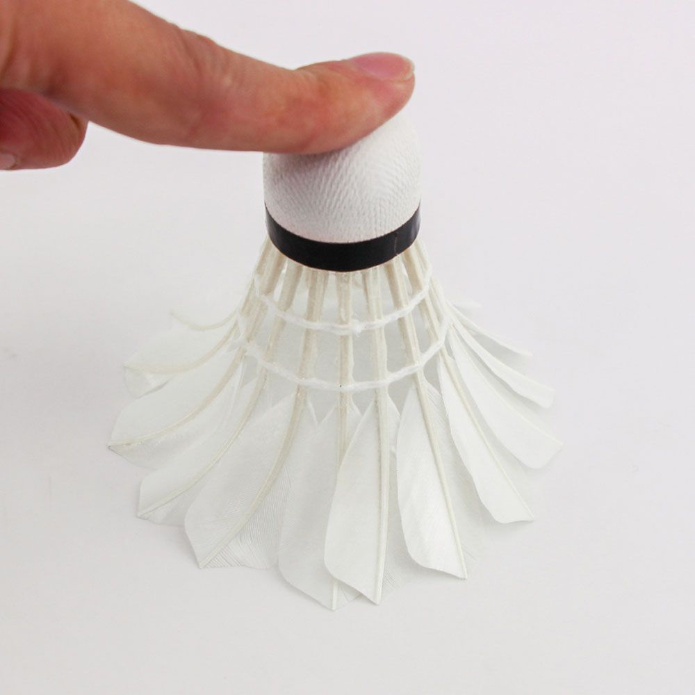 Set 12 Quả Cầu Lông Ngỗng Siêu Bền Dùng Luyện Tập Thể Thao Ngoài Trời