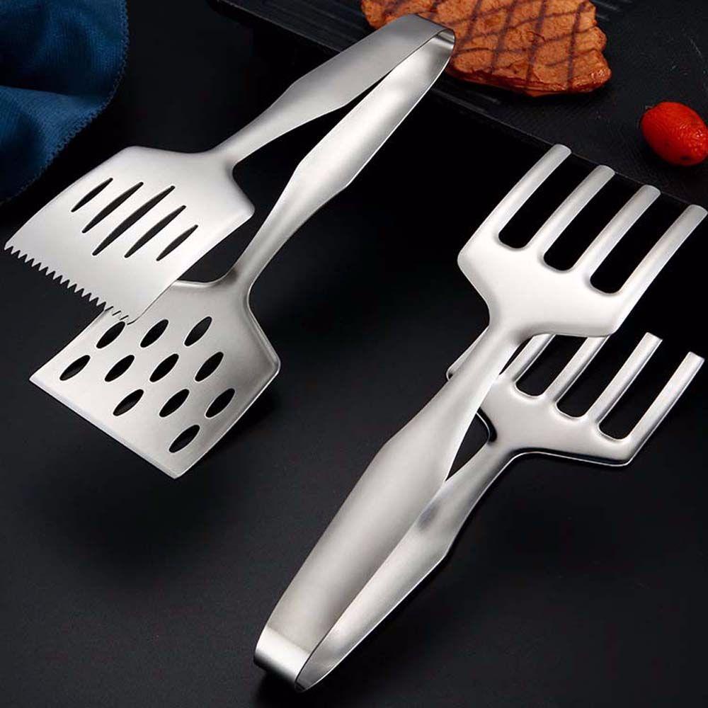 [COD] Kẹp Gắp Thức Ăn Bằng Thép Không Gỉ Cách Nhiệt Tiện Dụng Cho Nhà Bếp