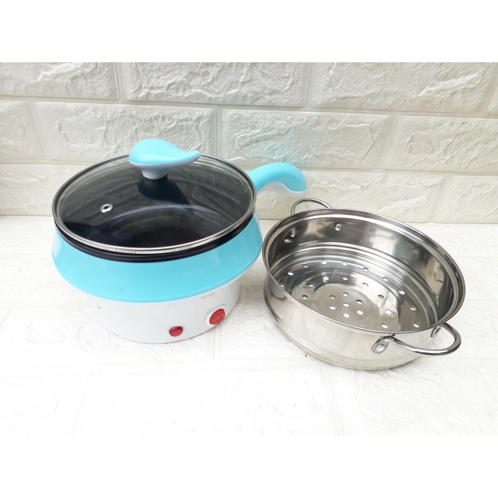 Nồi Lẩu Điện Mini Có Hấp
