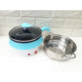 Nồi lẩu điện mini có hấp