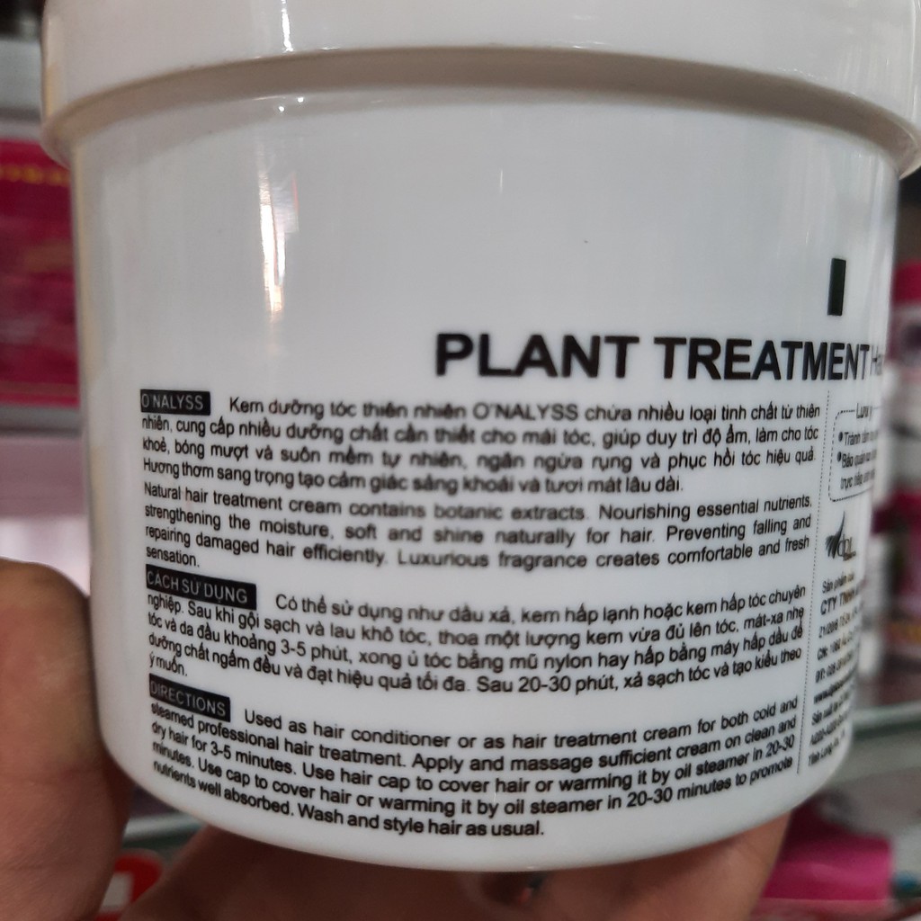 Kem Hấp Dầu O'nalyss Dưỡng Chất Olive 500g | BigBuy360 - bigbuy360.vn