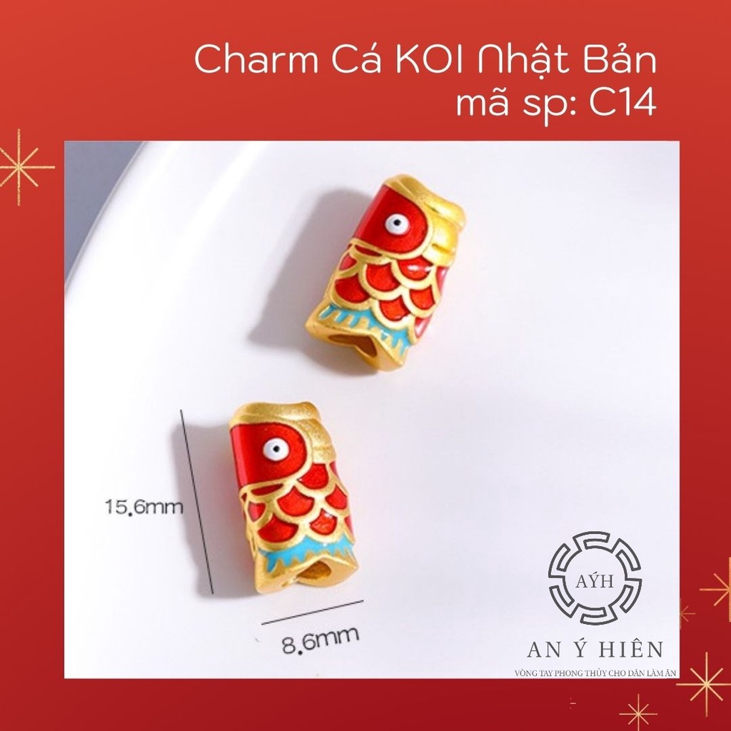 Charm Cá koi Nhật Bản #C14 ( An Ý Hiên)