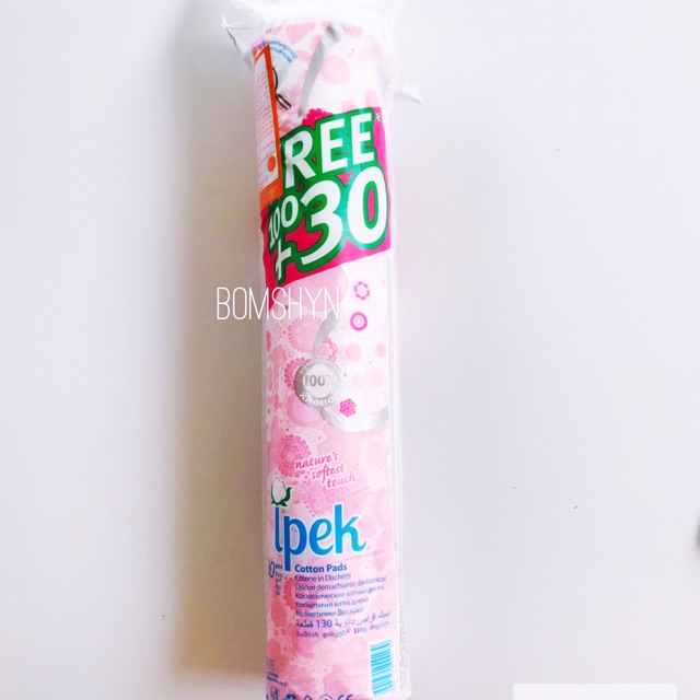 Bông tẩy trang 130 miếng Thổ nhĩ kỳ