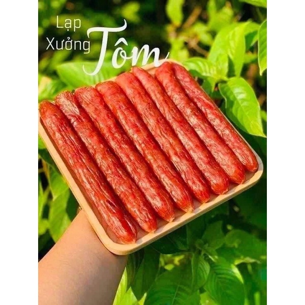 1kg 2túi Lạp xưởng tôm (loại 1) - Đặc sản Sóc Trăng