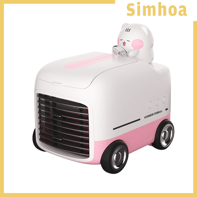 [SIMHOA]Portable Air Conditioner Cooling with Atmosphere Light for Room Indoor