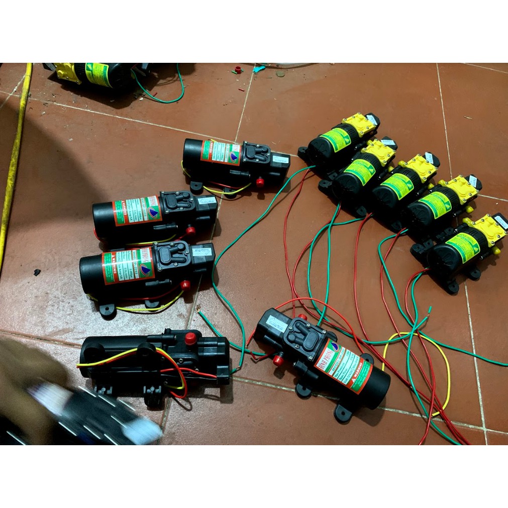 Bộ RỬA XE 12V bơm Đỉnh phong