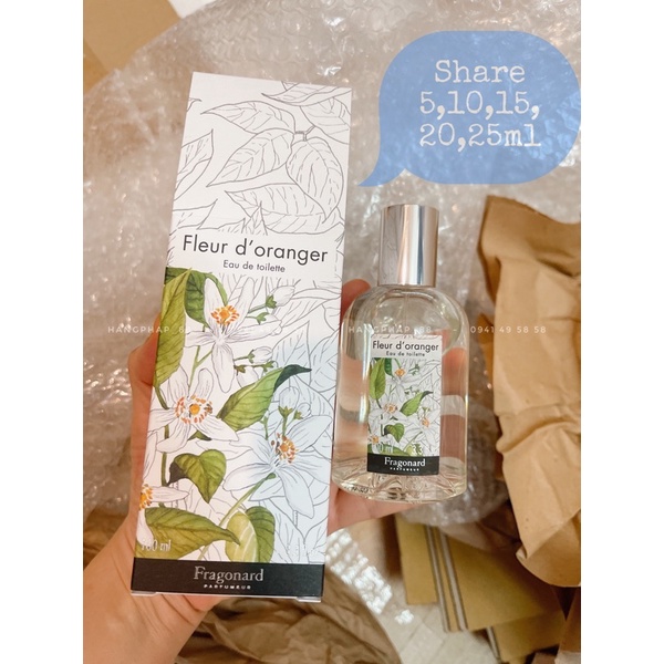 Nước hoa Fleur d’Oranger _ Fragonard Pháp