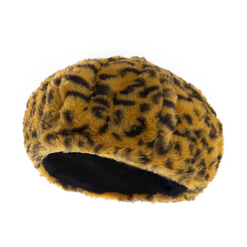 Mũ Giữ Ấm Chống Dị Ứng In Họa Tiết Da Báo Cổ Điển Tuyệt Vời Cho Bé