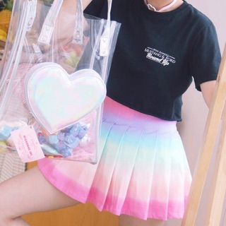 Chân váy tennis cầu vồng Mig-nonne