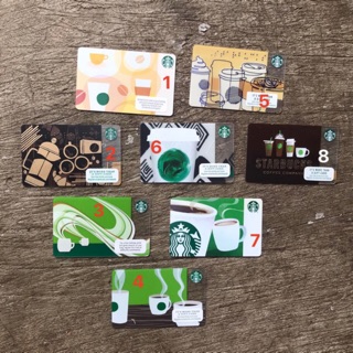 Thẻ Starbucks Mỹ - bộ sưu tập ly nhiều năm