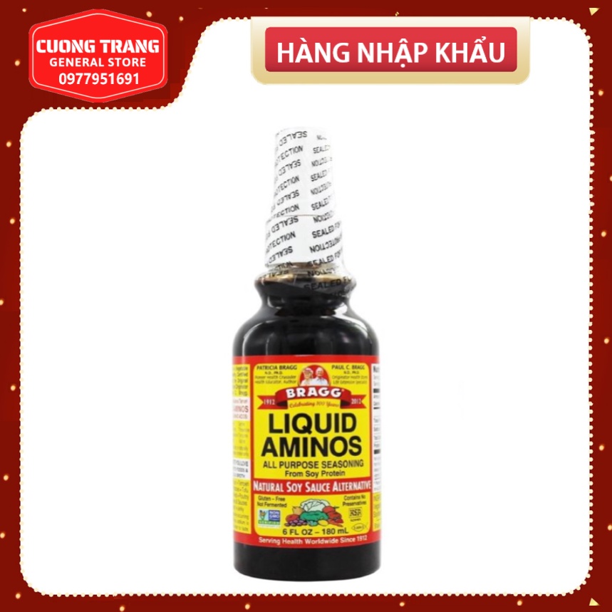 Nước tương Bragg chai xịt Aminos Liquid Spray