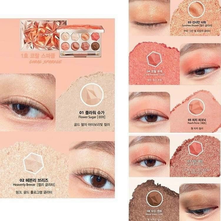 Phấn Mắt Clio Prisum Air Eye Palette