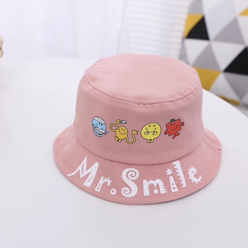 Nón Mr.Smile hoạt hình dễ thương cho bé 1-4 tuổi