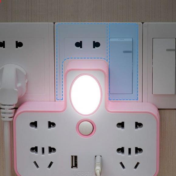 Ổ CẮM ĐIỆN CHỮ T CÓ ĐÈN PHÁT SÁNG